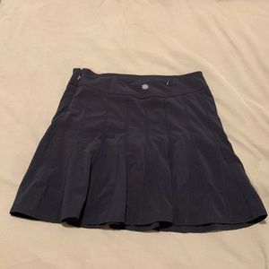 Athleta navy skort